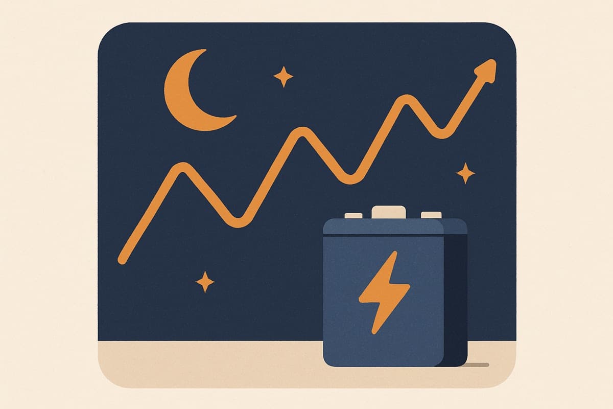 Thuisbatterij zonder zonnepanelen: loont dat?